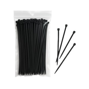 CORBAS PRECINTOS NEGROS x 100u 3.6 x 150mm